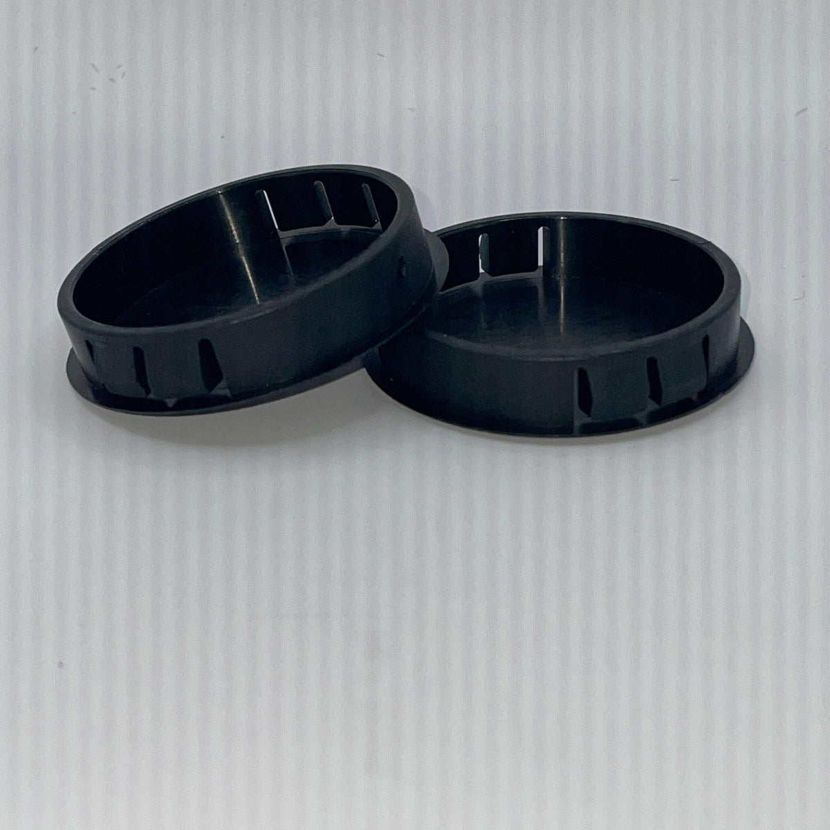 Fits 2" Hole - 2 3/16" Diameter - up to 1/8" Panel Thickness - Nylon Caps Locking Panel Plugs