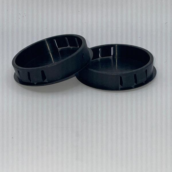 Fits 2" Hole - 2 3/16" Diameter - up to 1/8" Panel Thickness - Nylon Caps Locking Panel Plugs