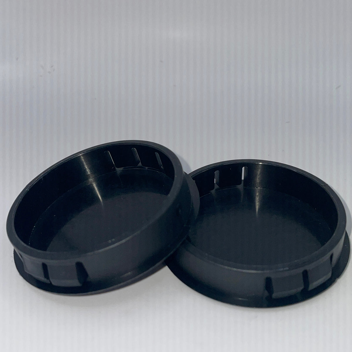 Fits 2" Hole - 2 3/16" Diameter - up to 1/8" Panel Thickness - Nylon Caps Locking Panel Plugs