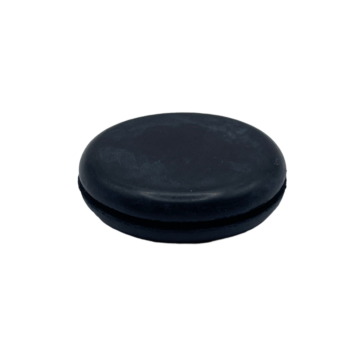 Fits 1 1/8" Hole - 1 7/16" Diameter - 3/8" Height - 1/16" Panel Thickness - Push-in Panel Plug Grommet Without a Hole Rubber Plug