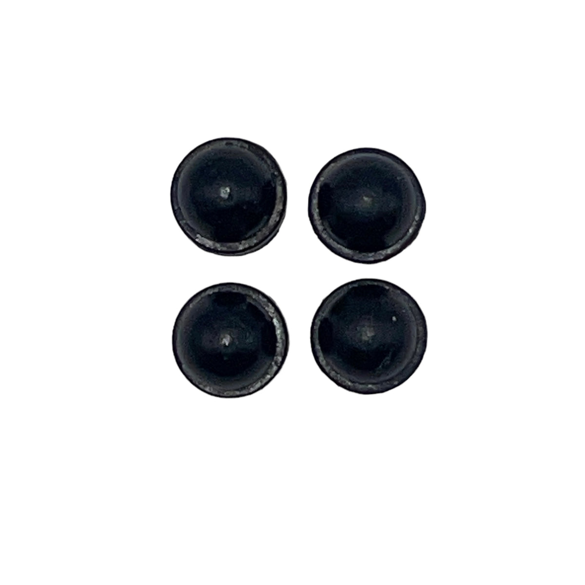 Fits 1/4" Hole - 5/16" Diameter - 5/32" Height - 1/32" Panel Thickness - Push-in Rubber Grommet Bumper