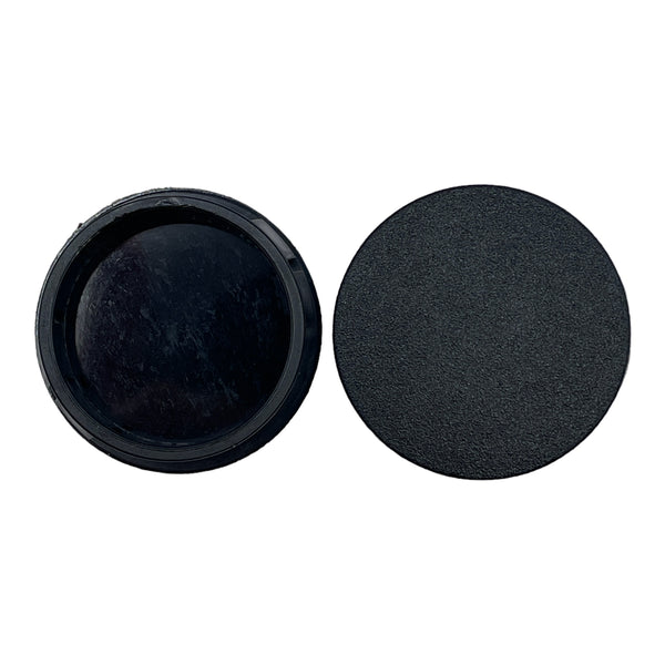 Fits 1 1/2" Hole - 1 11/16" Diameter - up to 1/8" Panel Thickness - Nylon Caps Locking Panel Plugs