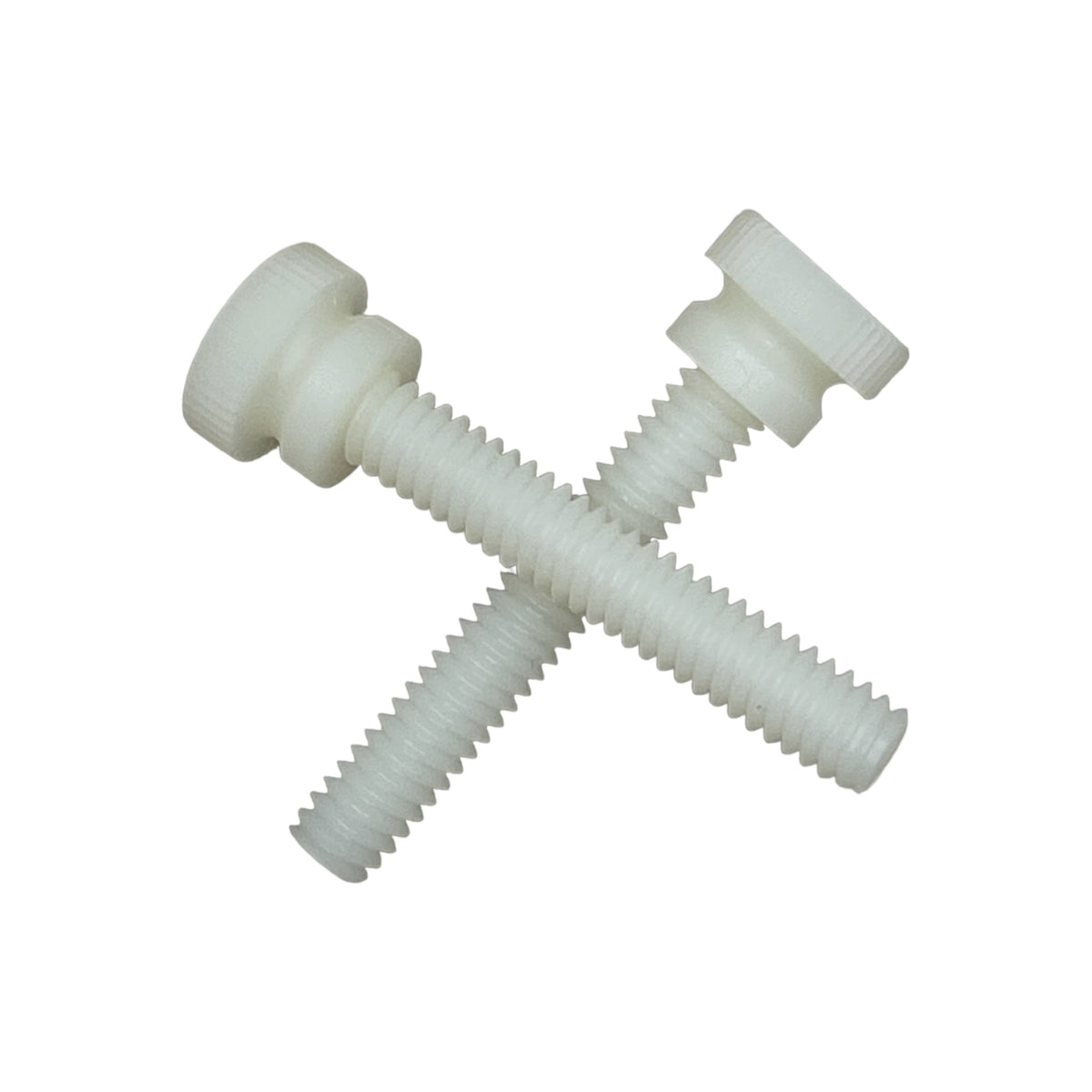 1/4" - 20 Thread Size - 1 1/2" Length - Raised-Head Thumb Screws