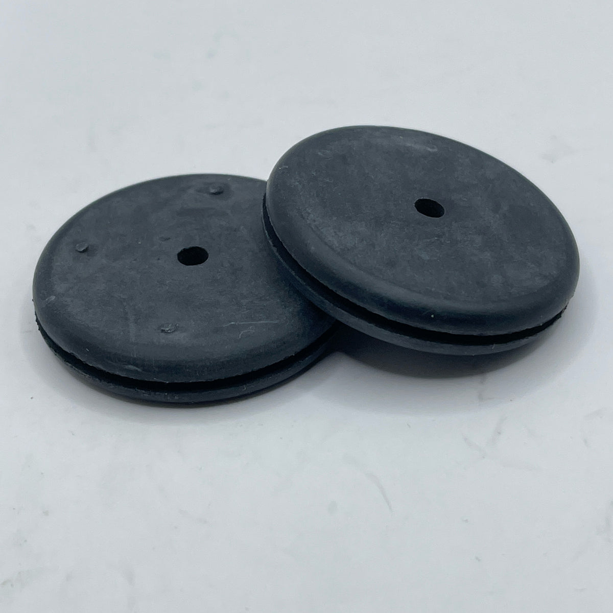 Fits 1" Hole - 1/16" Panel Thickness - 1/8" Center Hole - Rubber Grommet