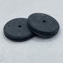 Fits 1" Hole - 1/16" Panel Thickness - 1/8" Center Hole - Rubber Grommet