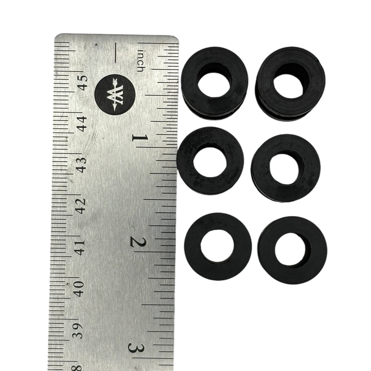 Rubber Grommets Fits 1/2" hole 1/4" panel with ruler | dangoodbuy