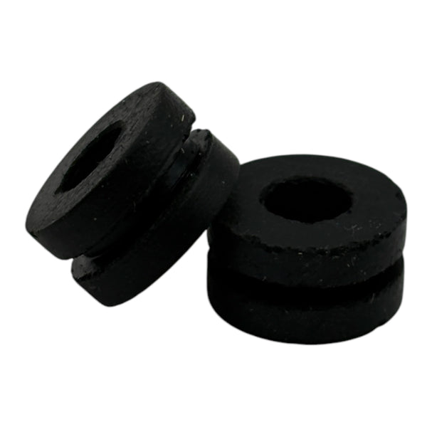 Fits 7/16" Hole - 1/16" Panel Thickness - 1/4" Center Hole - Rubber Grommet