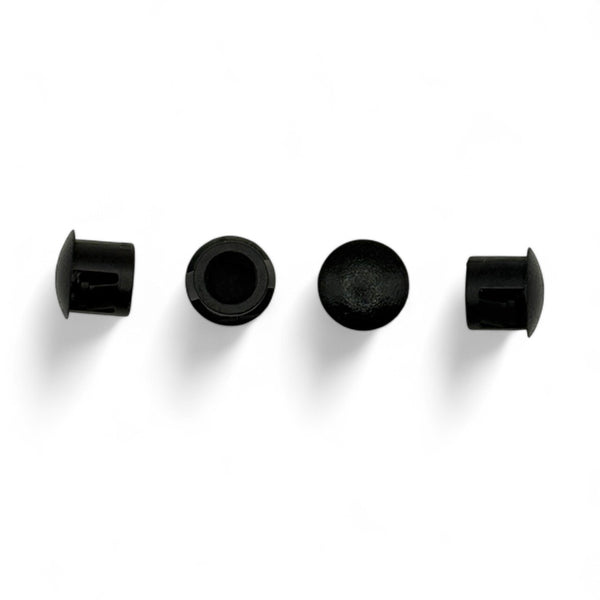 Fits 5/16" Hole - 5/16" Diameter - 5/16" Height -up to 1/16" Panel Thickness - Nylon Caps Locking Panel Plugs