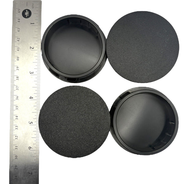 Fits 2 1/2" Hole - 2 13/16" Diameter - up to 1/4" Panel Thickness - Nylon Caps Locking Panel Plugs