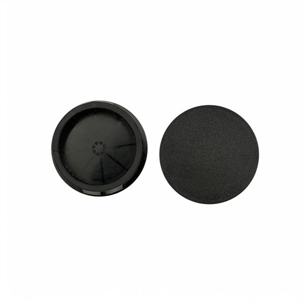 Fits 1 1/4" Hole - 1 3/8" Diameter - up to 1/8" Panel Thickness - Nylon Caps Locking Panel Plugs