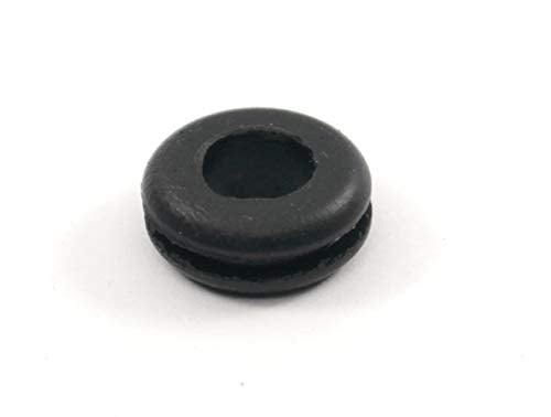 Fits 1/2" Hole - 1/16" Panel Thickness - 5/16" Center Hole - Rubber Grommet