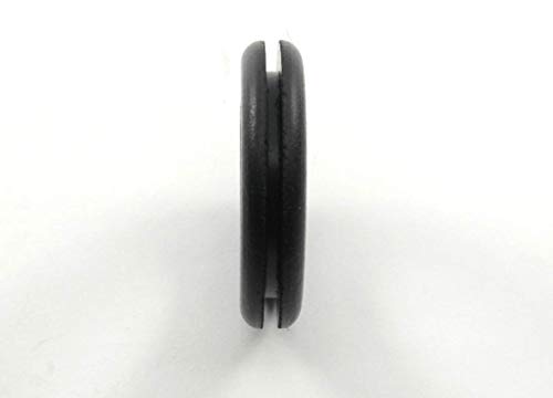 Fits 1 3/8" Hole - 3/32" Panel Thickness - 1" Center Hole - Rubber Grommet