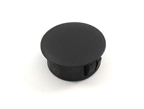 Fits 7/8" Hole - 1 1/8" Diameter - up to 1/8" Panel Thickness - Nylon Caps Locking Panel Plugs