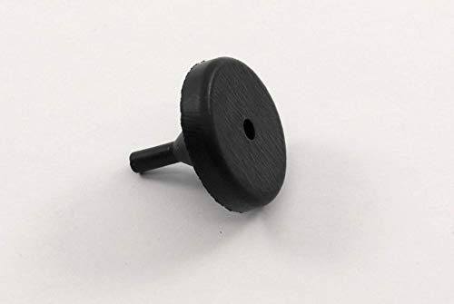 Fits 1/8" Hole - 11/32" Diameter - 11/64" Height - 1/8" Panel Thickness - Tight Grip Push-in Rubber Grommet Bumper