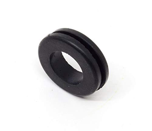 Fits 7/8" Hole - 1/16" Panel Thickness - 5/8" Center Hole - Rubber Grommet