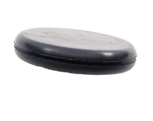 Fits 1 1/2" Hole - 1 7/8" Diameter - 3/8" Height - 1/16" Panel Thickness - Push-in Panel Plug Grommet Without a Hole Rubber Plug