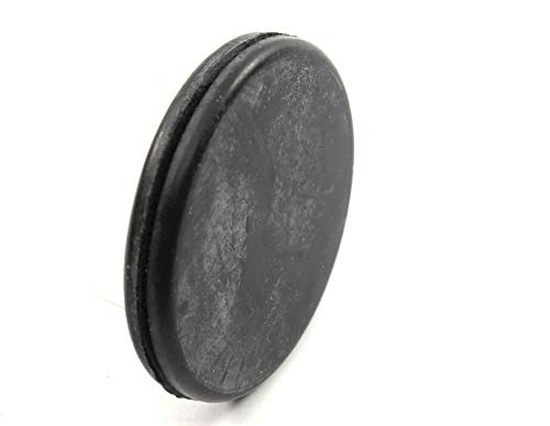 Fits 1 1/4" Hole - 1 5/8" Diameter - 1/4" Height - 1/16" Panel Thickness - Push-in Panel Plug Grommet Without a Hole Rubber Plug