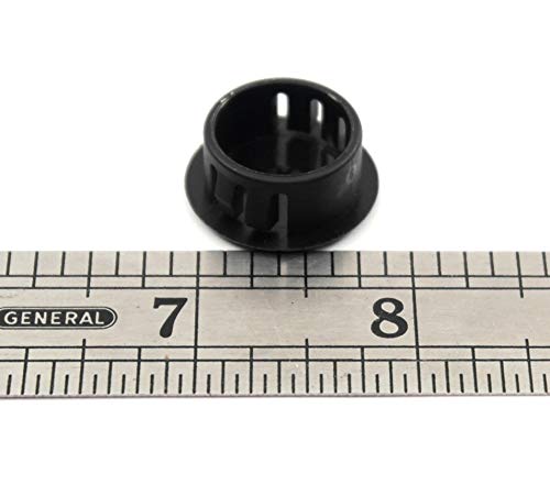 Fits 3/4" Hole - 15/16" Diameter - up to 1/8" Panel Thickness - Nylon Caps Locking Panel Plugs