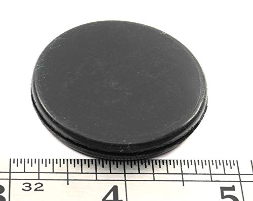 Fits 1 1/4" Hole - 1 5/8" Diameter - 1/4" Height - 1/16" Panel Thickness - Push-in Panel Plug Grommet Without a Hole Rubber Plug