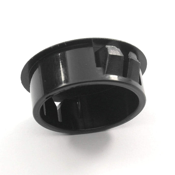 Fits 1 1/8" Hole - 1 1/4" Diameter - up to 1/8" Panel Thickness - Nylon Caps Locking Panel Plugs