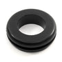 Fits 1 3/8" Hole - 1/8" Panel Thickness - 1" Center Hole - Rubber Grommet