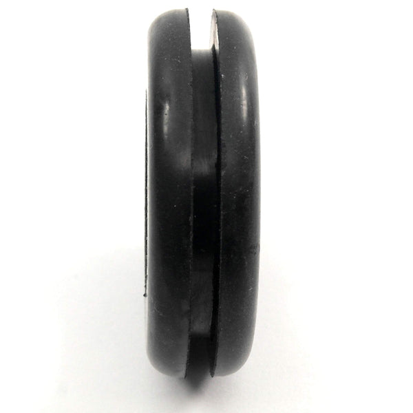 Fits 1 3/8" Hole - 1/8" Panel Thickness - 1" Center Hole - Rubber Grommet