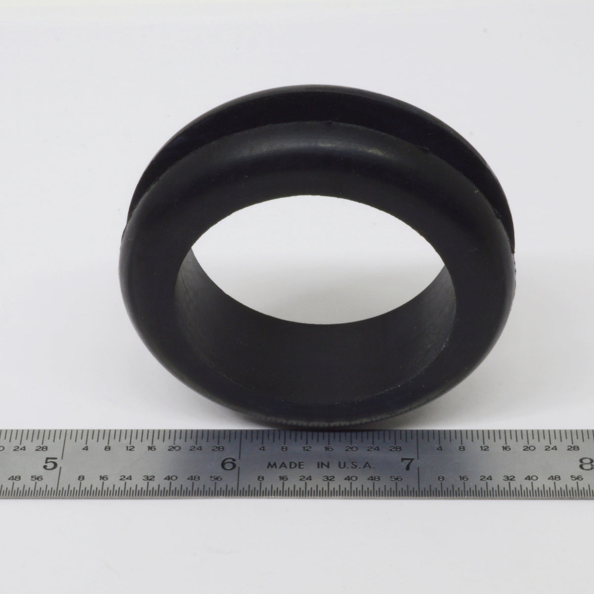 Fits 1 3/4" Hole - 1/4" Panel Thickness - 1 1/2" Center Hole - Rubber Grommet