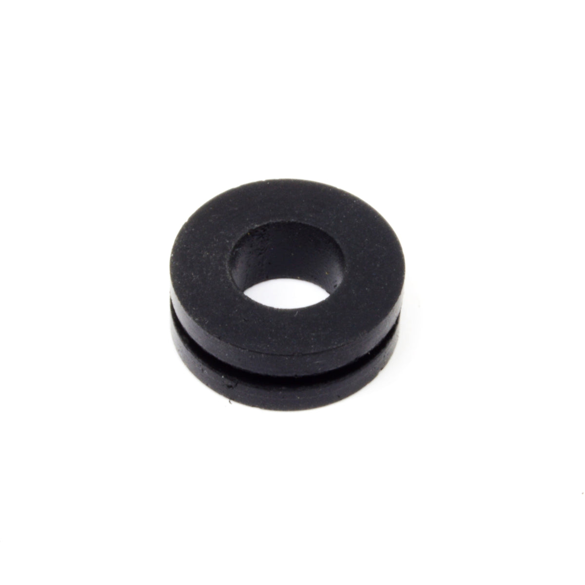 Fits 9/16" Hole - 1/16" Panel Thickness - 13/32" Center Hole - Rubber Grommet