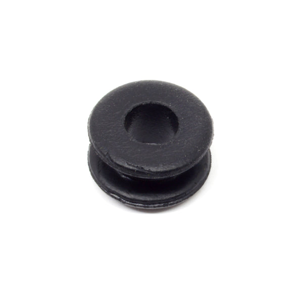 Fits 3/8" Hole - 5/32" Panel Thickness - 9/32" Center Hole - Rubber Grommet