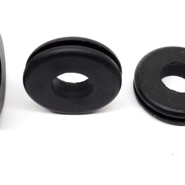 Fits 1 7/16" Hole - 1/8" Panel Thickness - 3/4" Center Hole - Rubber Grommet