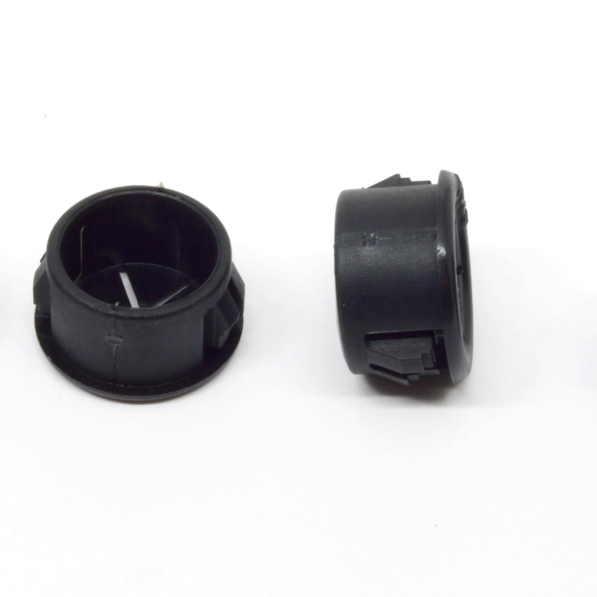 Fits 5/8" Hole - 1/32-1/8" Panel Thickness - 1/32-7/16" Center Hole - Expandable Locking Grommet - Universal Bushings