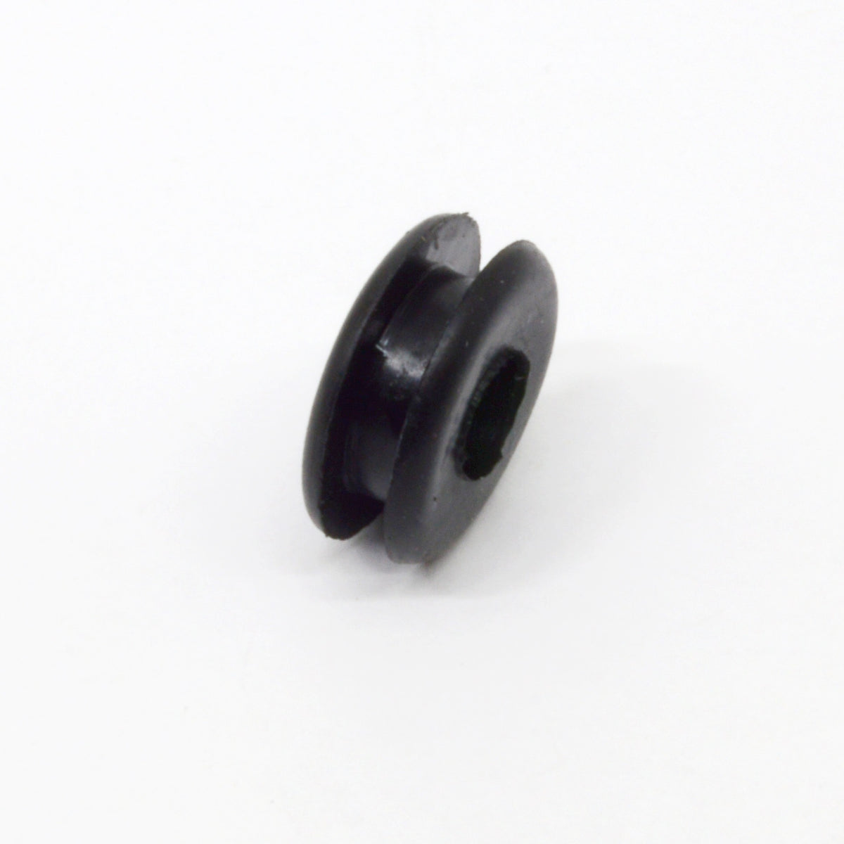 Fits 7/16" Hole - 1/8" Panel Thickness - 1/4" Center Hole - Rubber Grommet