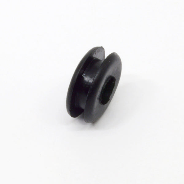 Fits 7/16" Hole - 1/8" Panel Thickness - 1/4" Center Hole - Rubber Grommet