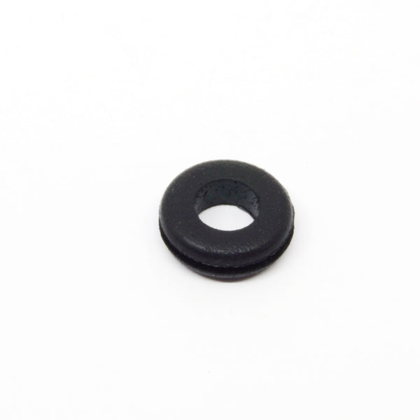 Fits 11/32" Hole - 1/16" Panel Thickness - 1/4" Center Hole - Rubber Grommet