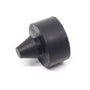 Fits 3/8" Hole - 1/2" Diameter - 1/2" Height - 1/8" Panel Thickness - Push-in Rubber Grommet Bumper