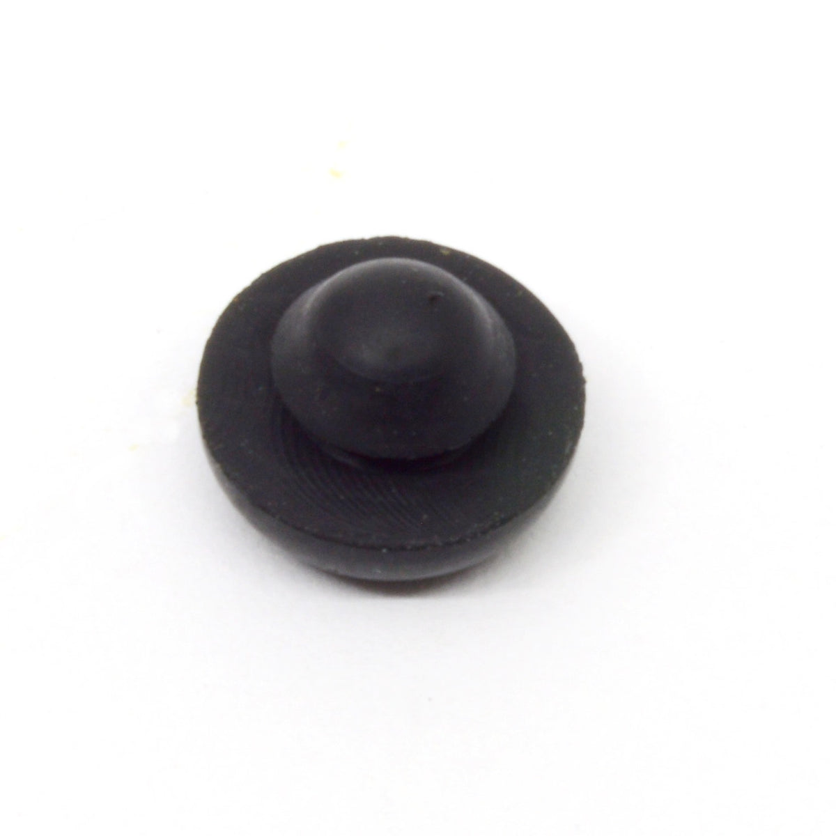 Fits 1/4" Hole - 1/2" Diameter - 5/32" Height - 1/16" Panel Thickness - Tapered Round Push-in Rubber Grommet Bumper