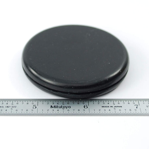 Fits 2" Hole - 2 3/8" Diameter - 7/16" Height - 1/16" Panel Thickness - Push-in Panel Plug Grommet Without a Hole Rubber Plug