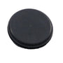 Fits 3/4" Hole - 1" Diameter - 1/4" Height - 1/16" Panel Thickness - Push-in Panel Plug Grommet Without a Hole Rubber Plug